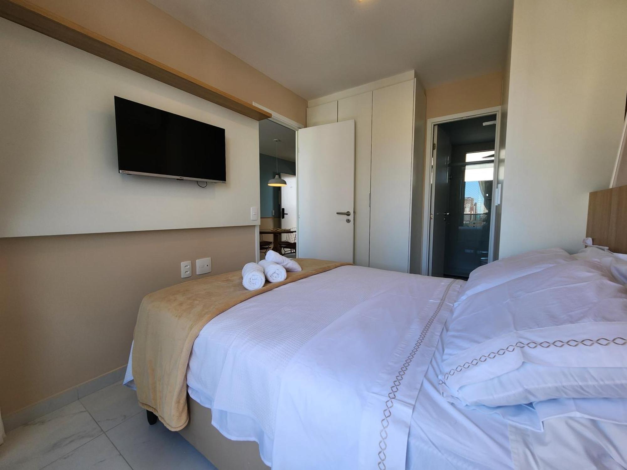1204 - Jsmart Novo, 1 Suite, Wi-fi 450 Mb, By Casacris Fortaleza (Ceara)